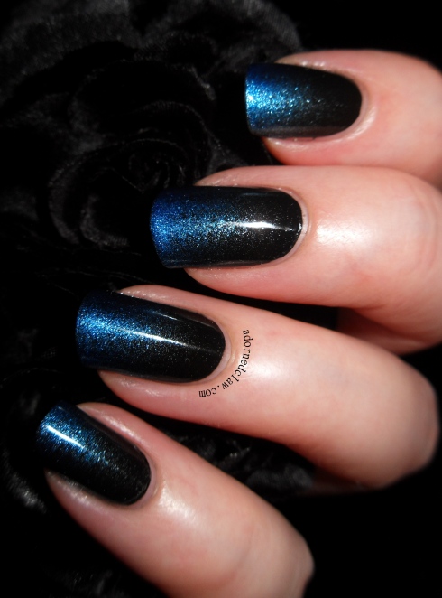 Blue Black Gradient