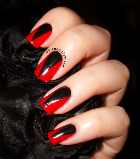 Come to Bed Red from Butter London and  Barry M Black
