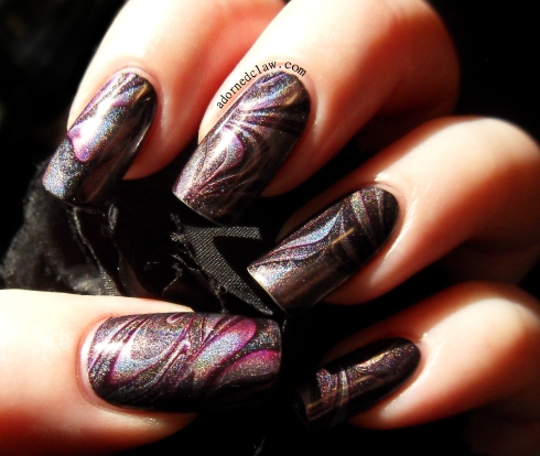 Holographic Watermarble